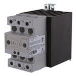 固态接触器 2-pole DIN-rail mount SSR, Zero-cross switching, Operating voltage (Ue): 42 - 660 Vac (1200 Vp), Rated current (Ie): 40 Aac, Control voltage (Uc): 20 - 275 Vac / 24 - 190 Vdc, Built-in overvoltage protection