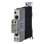 固态接触器 1-pole DIN-rail mount SSR, U-layout, Zero-cross switching, Operating voltage (Ue): 24 - 264 Vac (800 Vp), Rated current (Ie): 25 Aac, Control voltage (Uc): 20 - 275 Vac / 24 - 190 Vdc, Built-in overvoltage protection