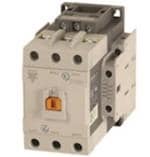 机电接触器 Three-pole IEC style 800Amps rated (AC3 at 440VAC) contactor with screw terminals, 100 VAC/VDC coil and two normally open / normally closed auxiliary contacts.