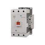 机电接触器 Three-pole IEC style 100Amps rated (AC3 at 440VAC) contactor with box lug terminals, 240 VAC 50/60Hz coil and two normally open / normally closed auxiliary contacts.