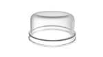 照明连接器 DOME COVER 40 mm DIA, 40 mm high, FLS Series - CLEAR