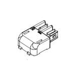 照明连接器 BLADE AND RCPT 6 POS SMT BLK