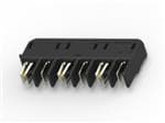 照明连接器 HERM BLADE & REC, LATCH, POST,SEL GOLD
