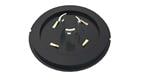 照明连接器 FLB Base NEMA ANSI C13641, 76mm, 3 Power, 4 Signal, Vented, Silicone Gasket