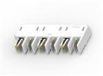 照明连接器 HERM BLADE & REC 6 POS, LATCH,SEL GLD