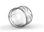 照明连接器 LUMAWISE S 80MM DIA DOME CLEAR TALL
