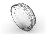 照明连接器 LUMAWISE S 80MM DIA DOME CLEAR LOW