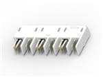 照明连接器 CONN,BLADE & REC 6 POS,SELECT GOLD