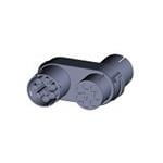 照明连接器 NECTOR M 5P T-SPLITTER CONNECTOR CODE C