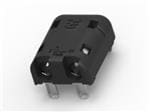 照明连接器 CONN ASY, 2 POS TH POKE-IN, BLK