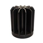 LED散热片和散热基板 STAR LED Heat Sink, 100mm dia., 85mm, Black, Baseplate Hardware