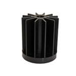 LED散热片和散热基板 STAR LED Heat Sink, 45mm dia., 38mm, Black, Unthreaded, Baseplate Hardware