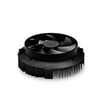 LED散热片和散热基板 LED Fansink, Cooling Module, 86x30.4mm Round, 12VDC, 0.28W, 17.3dBA, Vapo, Black