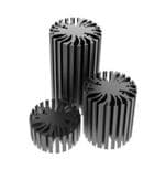 LED散热片和散热基板 Heat Sink, SPIR LED, 110mm Diameter, 80mm Height