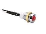 LED面板上的指示器 T-1 LED Lamp Holder Chrome