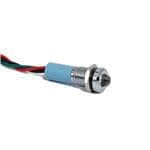 LED面板上的指示器 8mm Protruding RG 12VDC