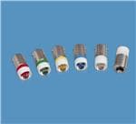 带底座LED灯 T3 1/4 Bayonet LED Green 24V AC/DC