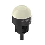 LED面板上的指示器 K30LM Series EZ-LIGHT: 1-Color Hazardous Area Indicator; Protection Type: Ex mb_Ex ta; Voltage: 10-30 V dc; Housing: Polycarbonate; IP67 IP69K; Input: PNP; Colors: Blue; 2 m (6.5 ft) Integral Cable