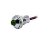 LED面板上的指示器 PMI Dia .250" (6.35mm) Green 5v