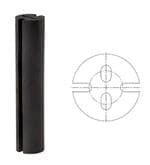 LED 安装硬件 LED Mount, Self Retaining, Vertical, 1.5 mm, 3 mm LED, 2 Lead, Round, Extruded PVC, Black