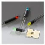 LED 安装硬件 LED Mount Vert 1.5mm 3mm LED PVC Blk