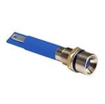 LED面板上的指示器 5mm Blue Diff. Lens IP54 Panel Mnt. Ind.