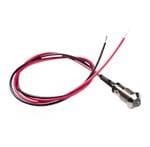 LED面板上的指示器 Standard Metal Panel Mount Indicators, 2 Leaded, 5mm Bi-Color HE Red/Green LED with White Diffused Lens. 12.5 In. Wire