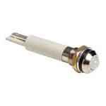 LED面板上的指示器 5mm White Diff. Lens IP54 Panel Mnt. Ind.