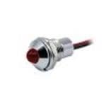 LED面板上的指示器 PMI Dia .250" (6.35mm) Red 12V