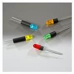 LED 电路板指示器 Vert LED Assembly 5mm Green 565 nm