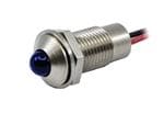 LED面板上的指示器 LED PMI Blue 12V IP67