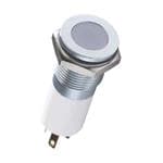 LED面板上的指示器 24VDC WHT LED Chrm Flush IP67