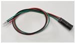 LED面板上的指示器 Recess 3Lead Yw/Grn White Diff 16" Wire