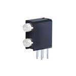 LED 电路板指示器 3mm 588/568nm Bi-lvl LED INDICATOR