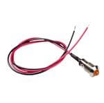 LED面板上的指示器 5mm Panel Mnt Amber Diff. Lens 6in. Wire