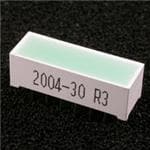 LED条和阵列 Green 568nm 52mcd Diffused Light Bar