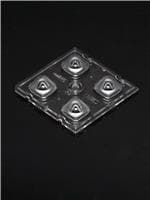 LED镜片和组件 Lens square 50x50mm(D)6.14mm(H)