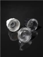 LED镜片和组件 36 Deg Wide Black Holder B Lens Sold Sep