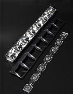 LED镜片和组件 Shade rectang 7 Pos mm (D)