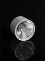 LED镜片和组件 -14 smooth spot beam, 14.8 mm high assembly with star pcb-holder, White