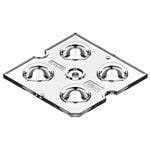 LED镜片和组件 P840_2X2 OPTIK extrabreitstrahlend 50x 5