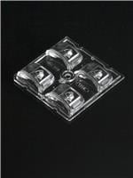 LED镜片和组件 Lens square 50mm(D)7.8mm(H)