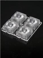 LED镜片和组件 Lens Array 31 FWHM 50mmX50mmX8.5mmH