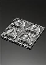 LED镜片和组件 Rectangular Lens 50mm