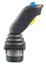 操纵杆 XP-Series Inverse Dual Outputs, Square, Green/Black, Mid-Sized Palm Joystick