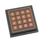 输入设备 Keypad 4x4 White alpha/numeric Blue