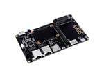 以太网开发工具 Raspberry Pi Router Board for CM4 module (with two full-speed gigabit network ports, low cost, Wifi and working as a router with Openwrt)