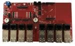 以太网开发工具 MOTHER BOARD EVM FOR TPS23882