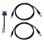 以太网开发工具 TX40 ITxPT Kit:  TX router ITxPT Power Adapter Cable, 10cm, Black; Ethernet Cable M12 X-code Male, RJ45, Cat 5e, 1m, Black