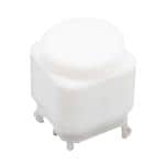 按钮开关 PUSHBUTTON, 30mA, SPDT, PC Pin, LED, White